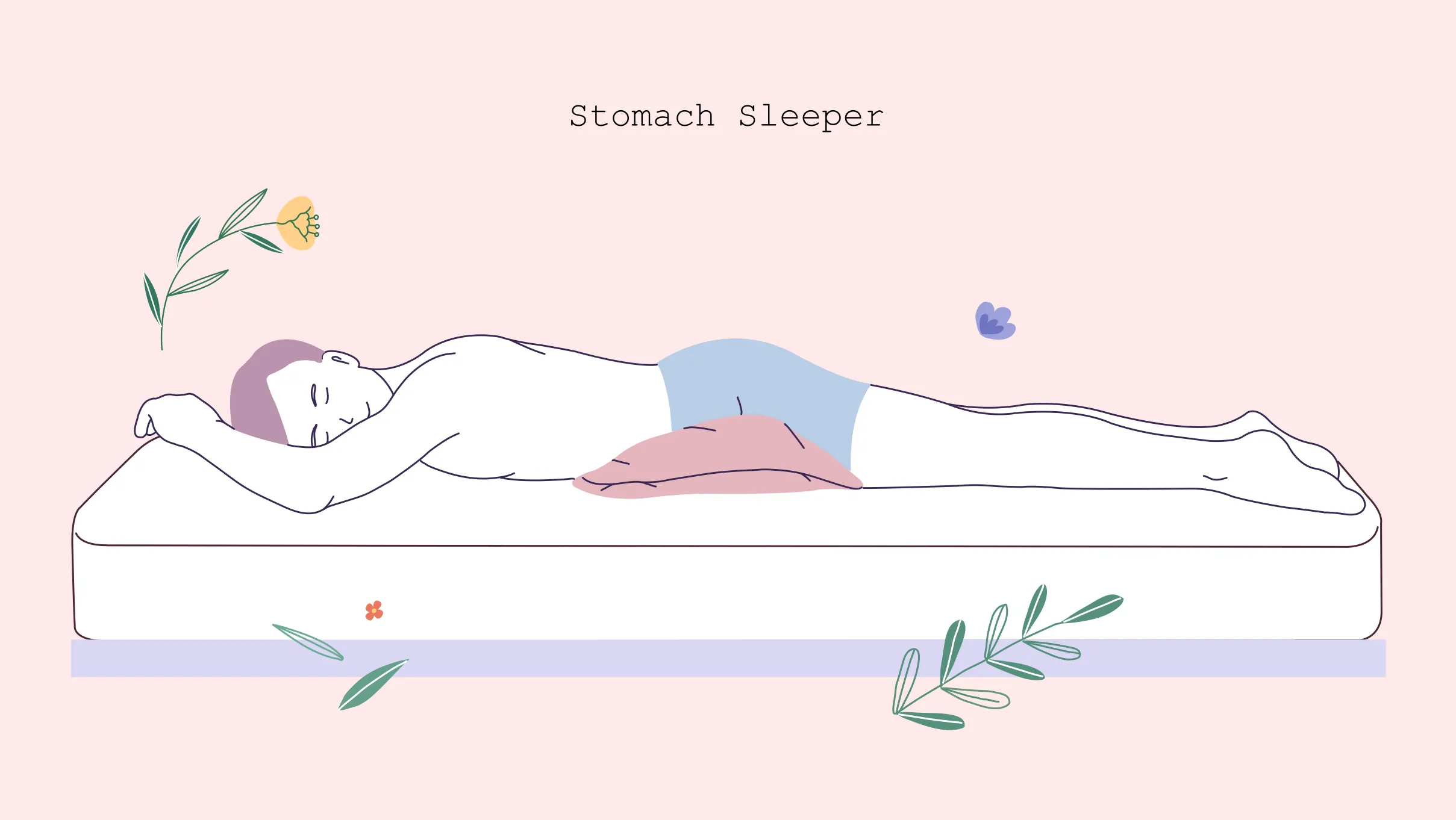 Sleeping Positions: Back, Side & Stomach Sleepers