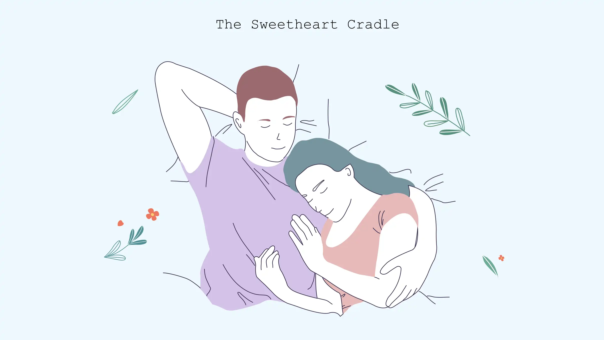 cuddling positions and what they mean