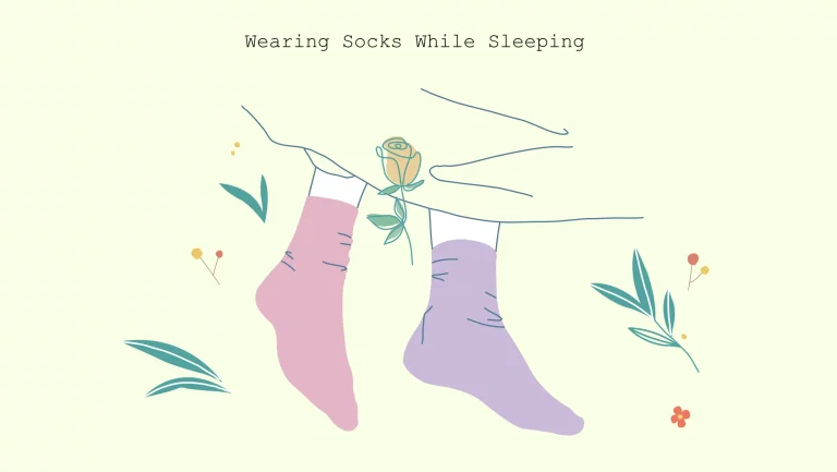 xxx Wearing socks while sleeping illustration of Wearing Socks While Sleeping