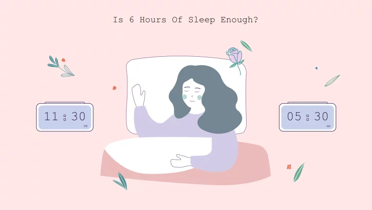 xxx Is 6 hours of sleep Illustration of women take sleep 6 hours