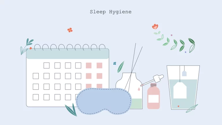 xxx sleep hygiene illustration of sleep hygiene