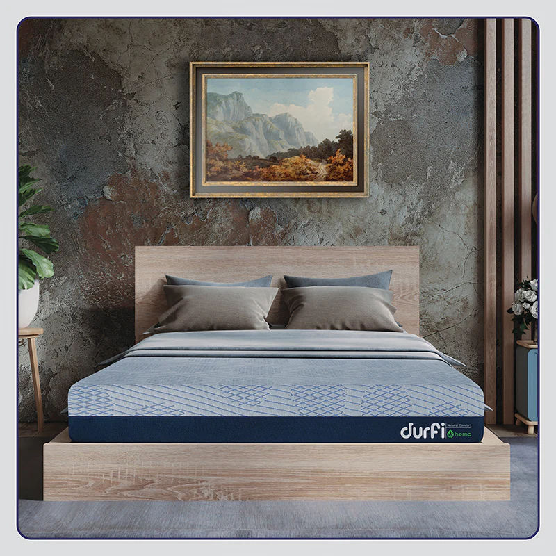Durfi Hempseed Oil Memory Foam Mattress Durfi Hempseed Oil Memory Foam Mattress