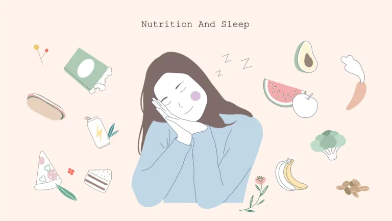 xxx Nutrition and sleep Nutrition and sleep