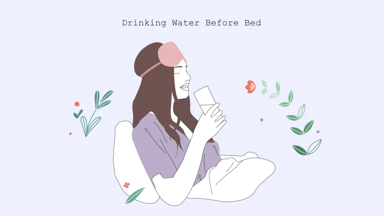 xxx Drinking water before bed 1 drinking water before bed